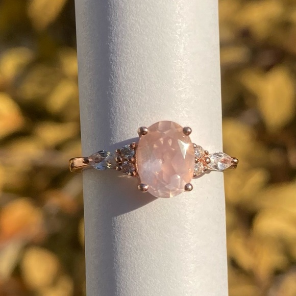 Rose Quartz Ring - Picture 13 of 14